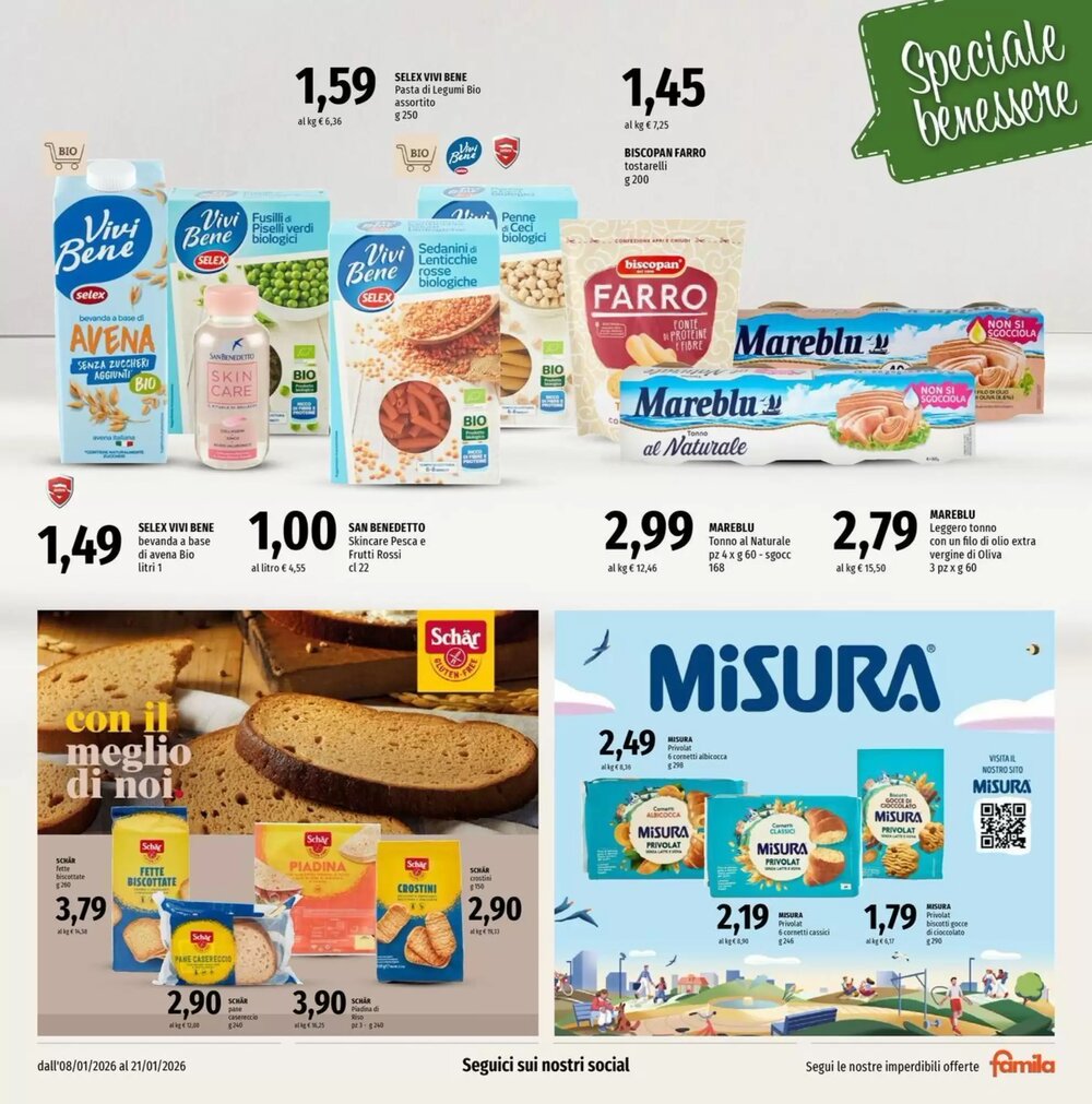Volantino promozionale Famila Market  valide dal 09/01/2026 - Pagina 15.