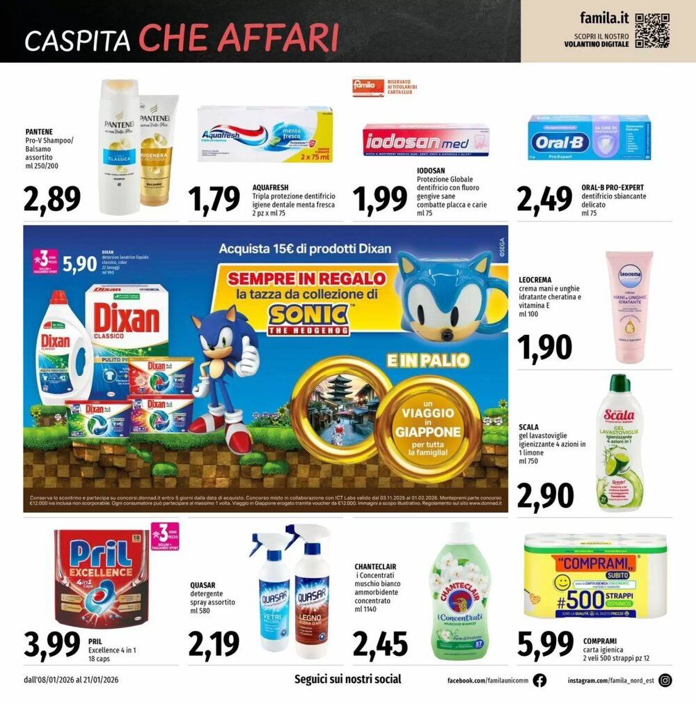 Volantino promozionale Famila Market  valide dal 09/01/2026 - Pagina 18.