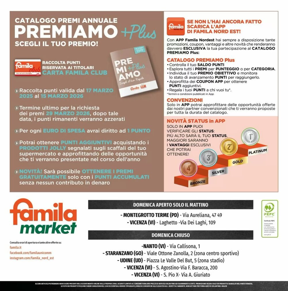 Volantino promozionale Famila Market  valide dal 09/01/2026 - Pagina 20.