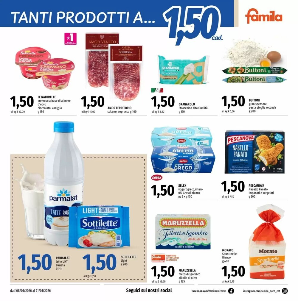 Volantino promozionale Famila Market  valide dal 09/01/2026 - Pagina 4.