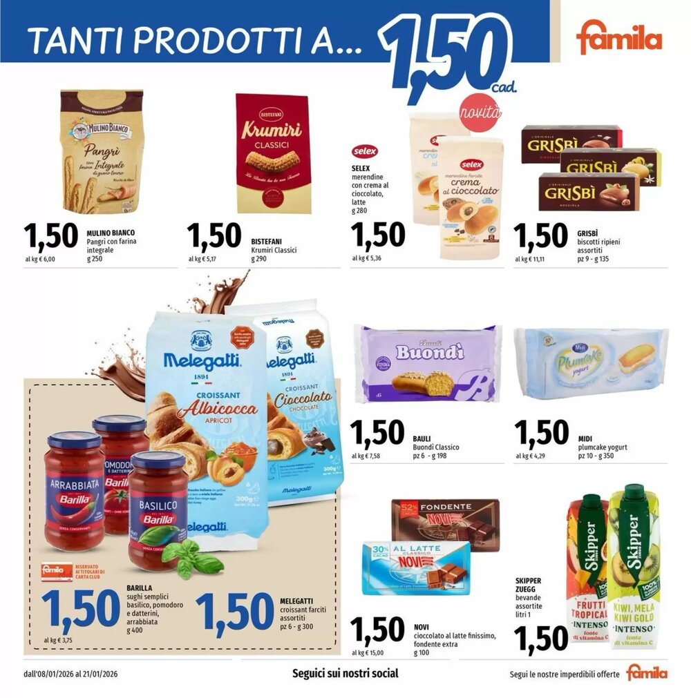 Volantino promozionale Famila Market  valide dal 09/01/2026 - Pagina 5.