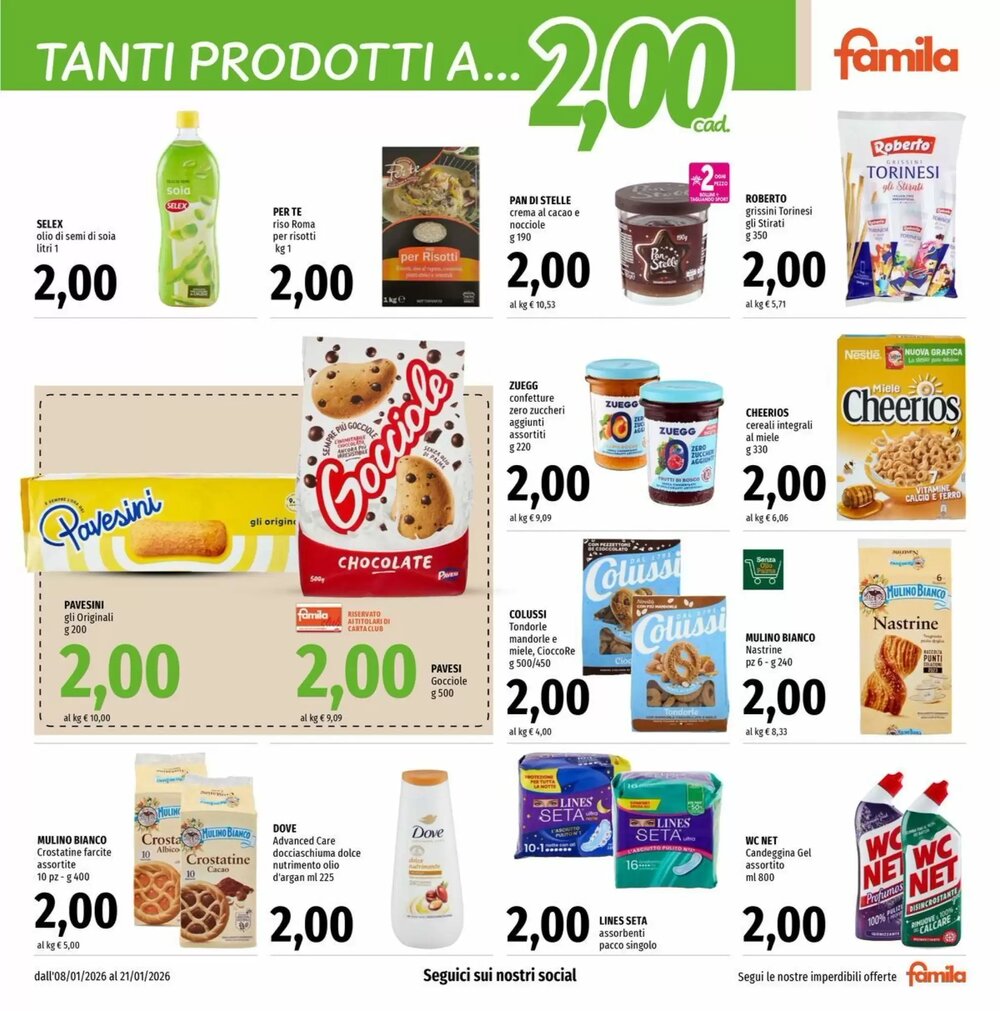 Volantino promozionale Famila Market  valide dal 09/01/2026 - Pagina 7.