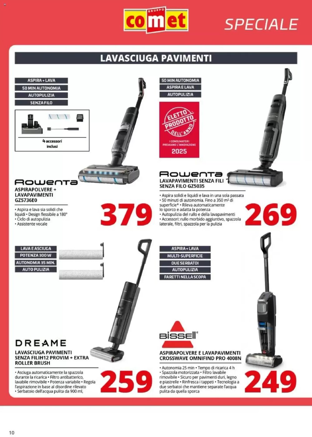 Volantino promozionale Comet  valide dal 09/01/2026 - Pagina 10.