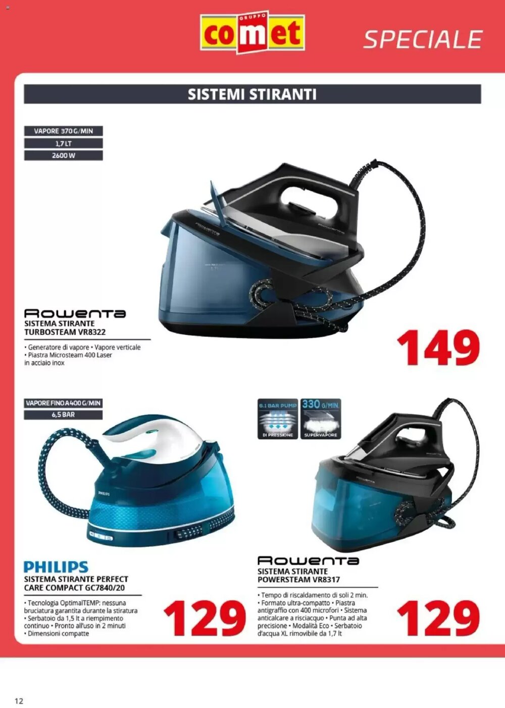 Volantino promozionale Comet  valide dal 09/01/2026 - Pagina 12.
