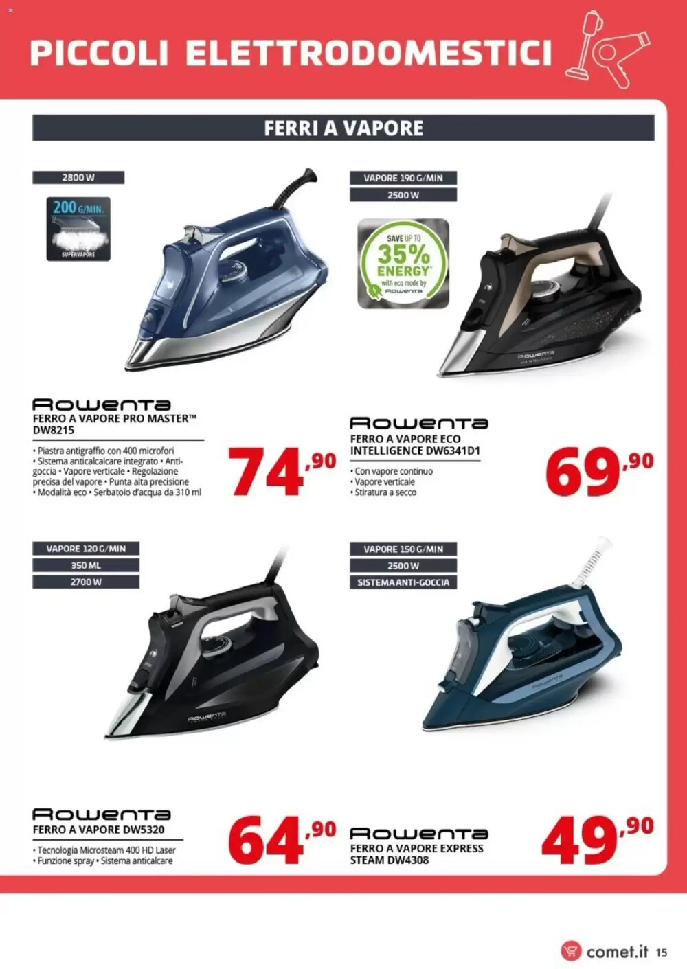 Volantino promozionale Comet  valide dal 09/01/2026 - Pagina 15.