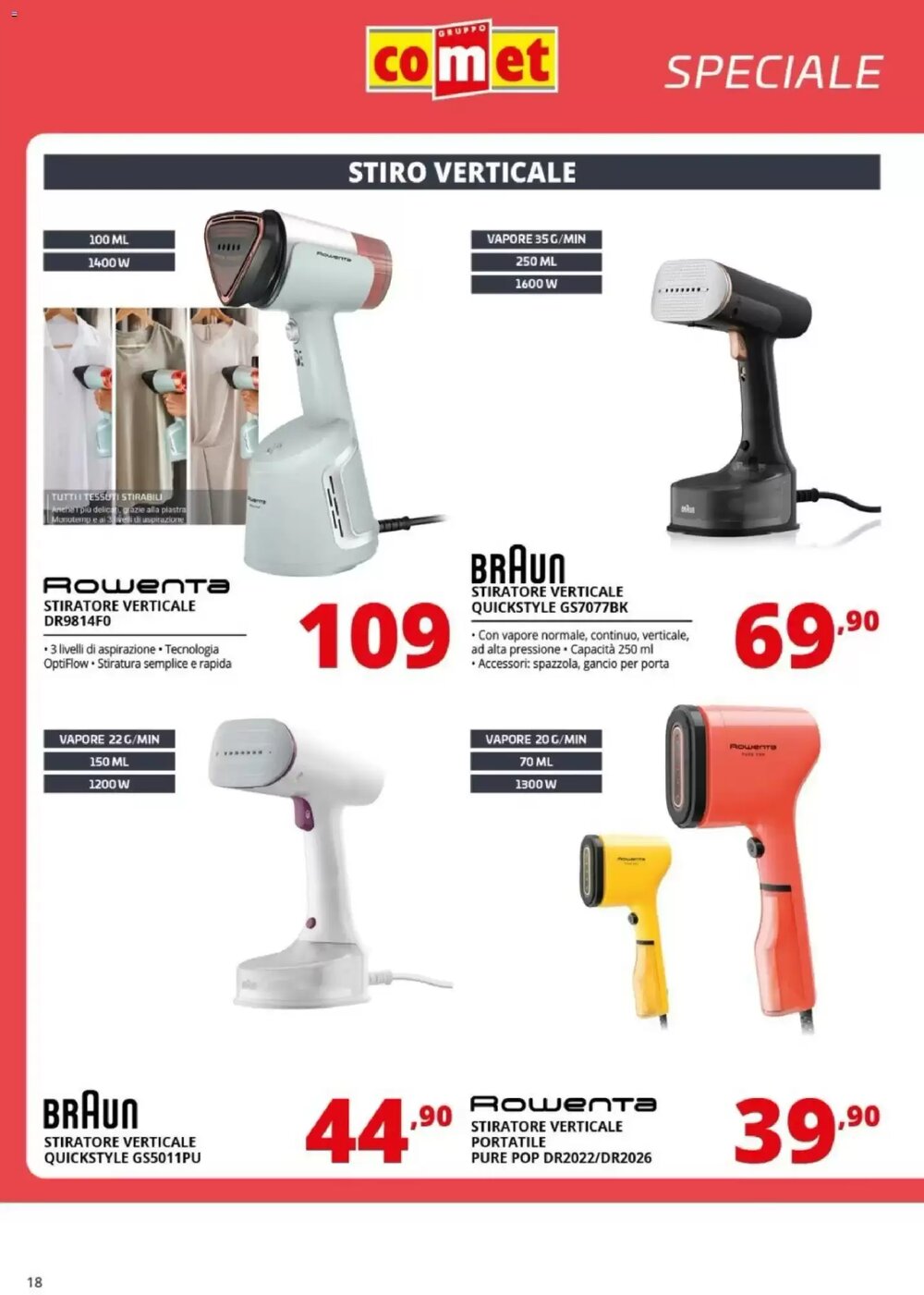 Volantino promozionale Comet  valide dal 09/01/2026 - Pagina 18.