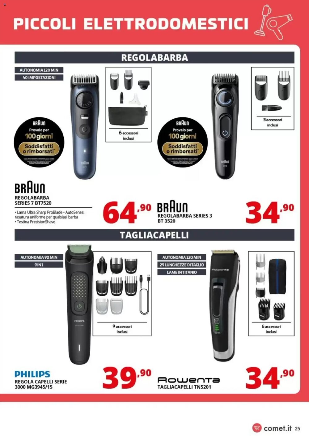 Volantino promozionale Comet  valide dal 09/01/2026 - Pagina 25.
