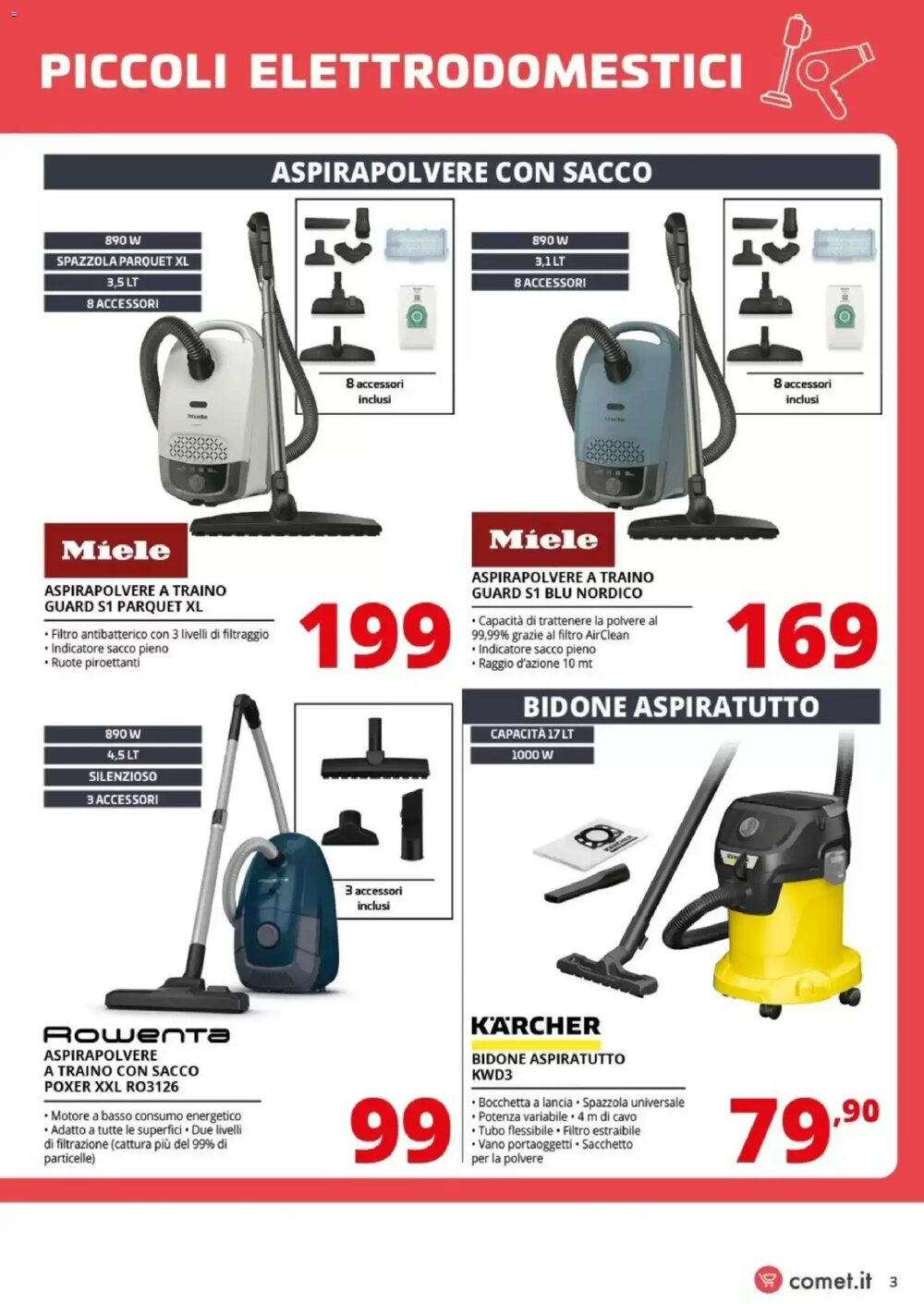 Volantino promozionale Comet  valide dal 09/01/2026 - Pagina 3.