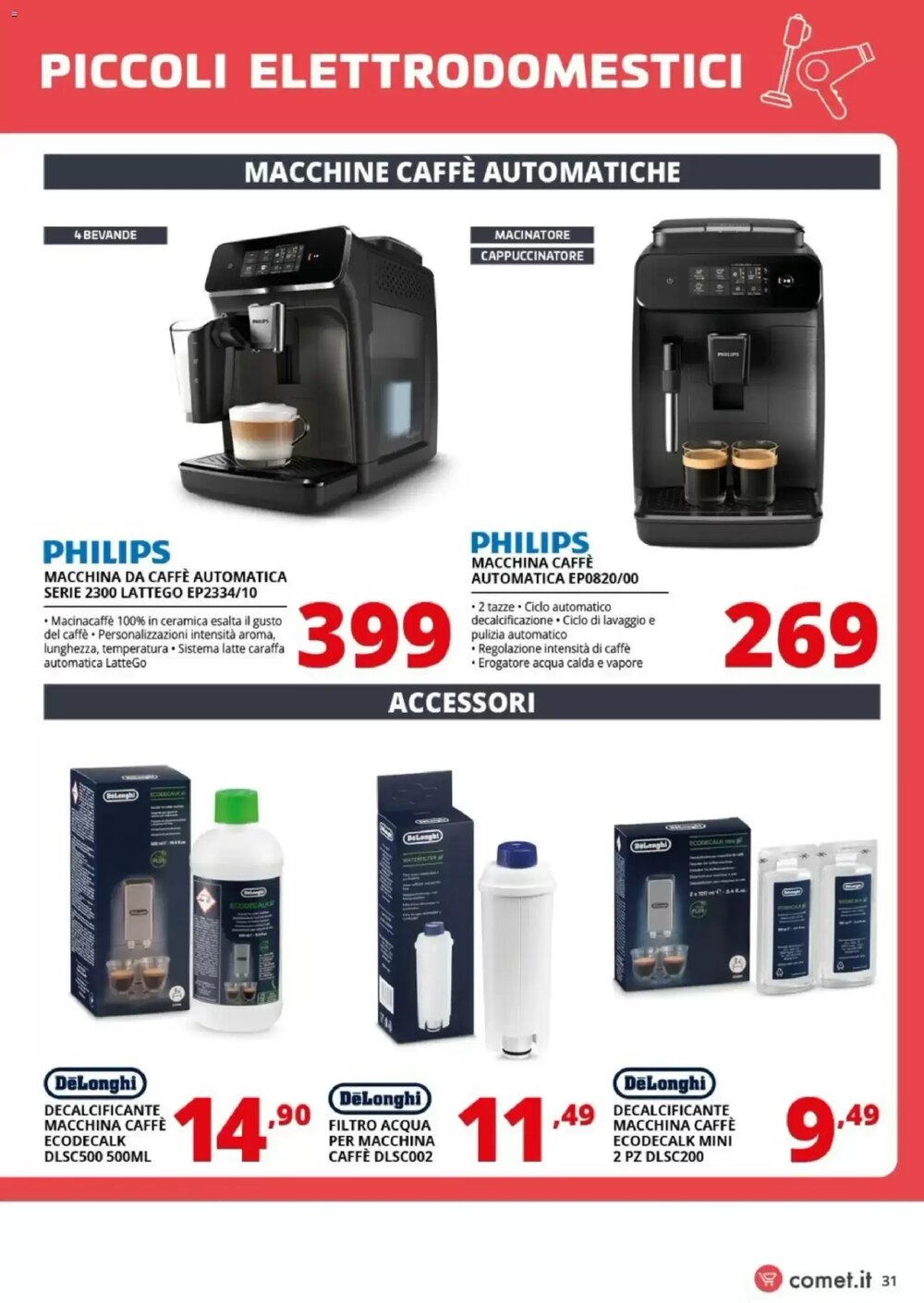 Volantino promozionale Comet  valide dal 09/01/2026 - Pagina 31.
