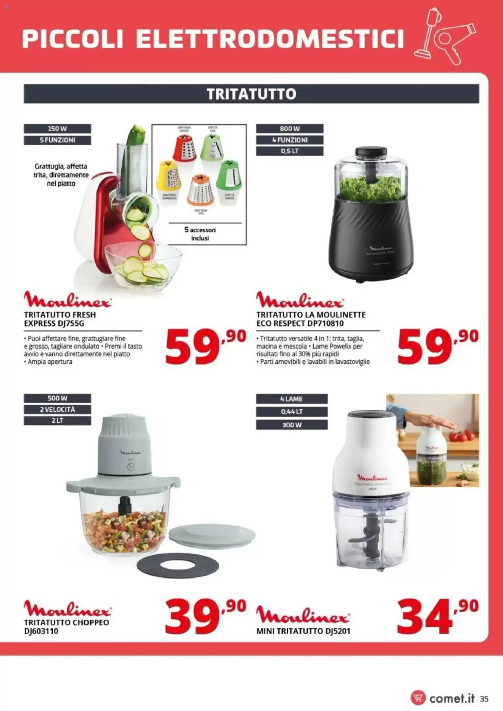 Volantino promozionale Comet  valide dal 09/01/2026 - Pagina 35.