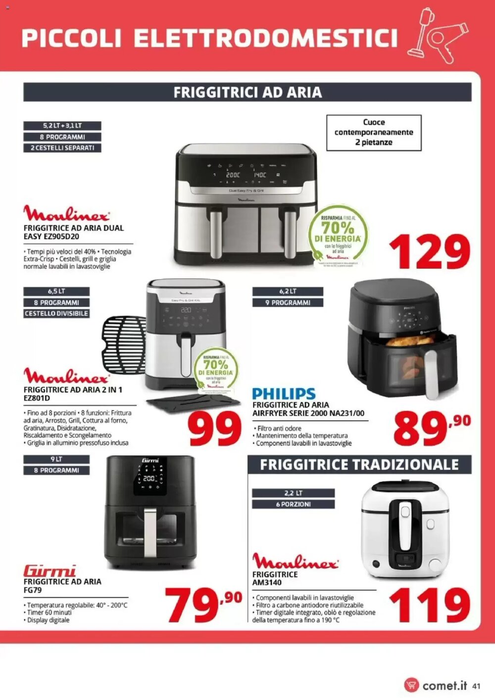 Volantino promozionale Comet  valide dal 09/01/2026 - Pagina 41.