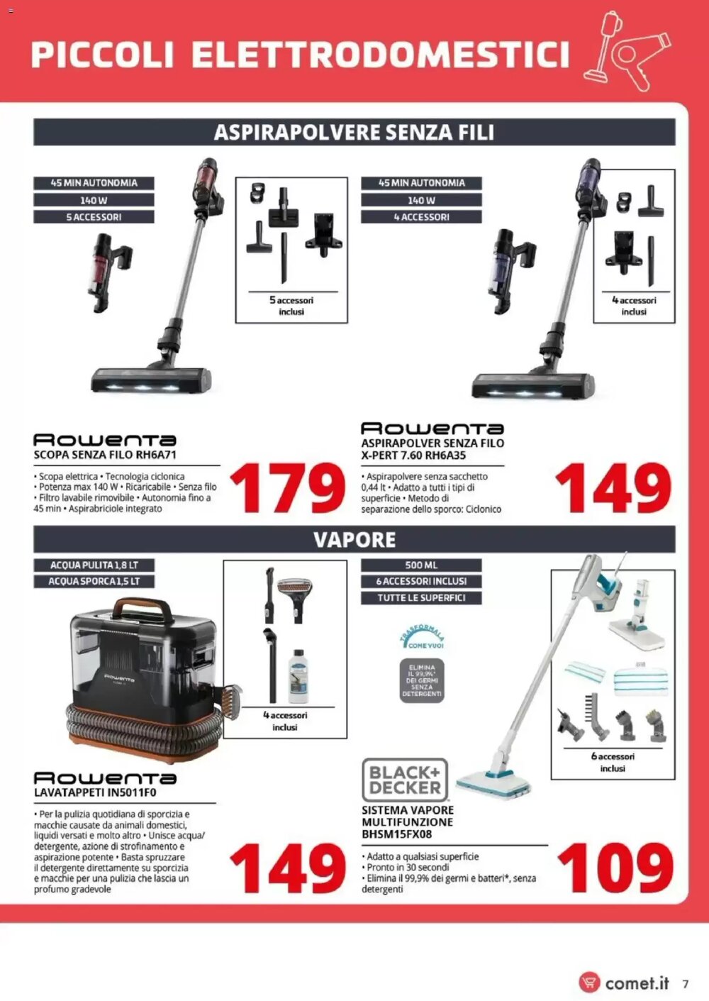 Volantino promozionale Comet  valide dal 09/01/2026 - Pagina 7.