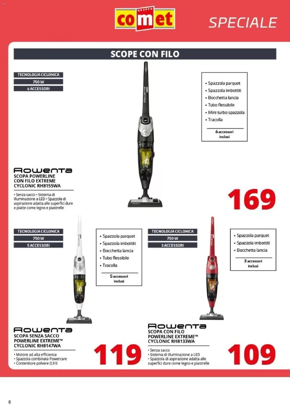 Volantino promozionale Comet  valide dal 09/01/2026 - Pagina 8.