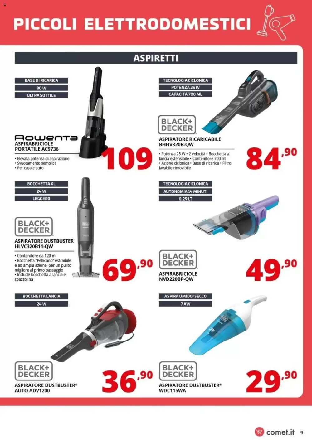 Volantino promozionale Comet  valide dal 09/01/2026 - Pagina 9.