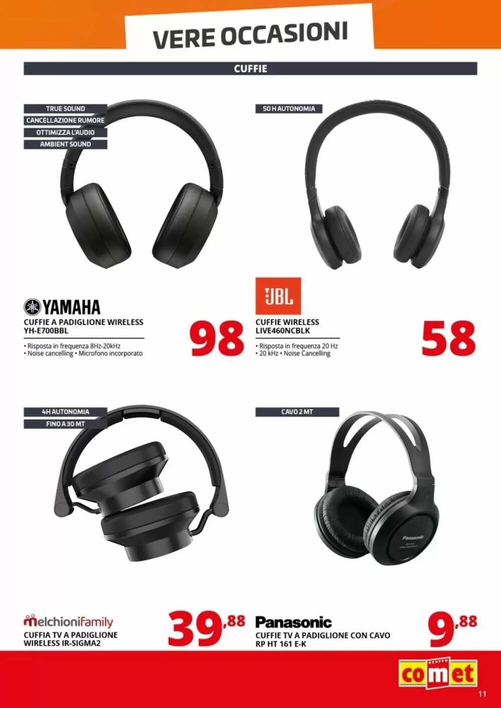 Volantino promozionale Comet  valide dal 09/01/2026 - Pagina 11.