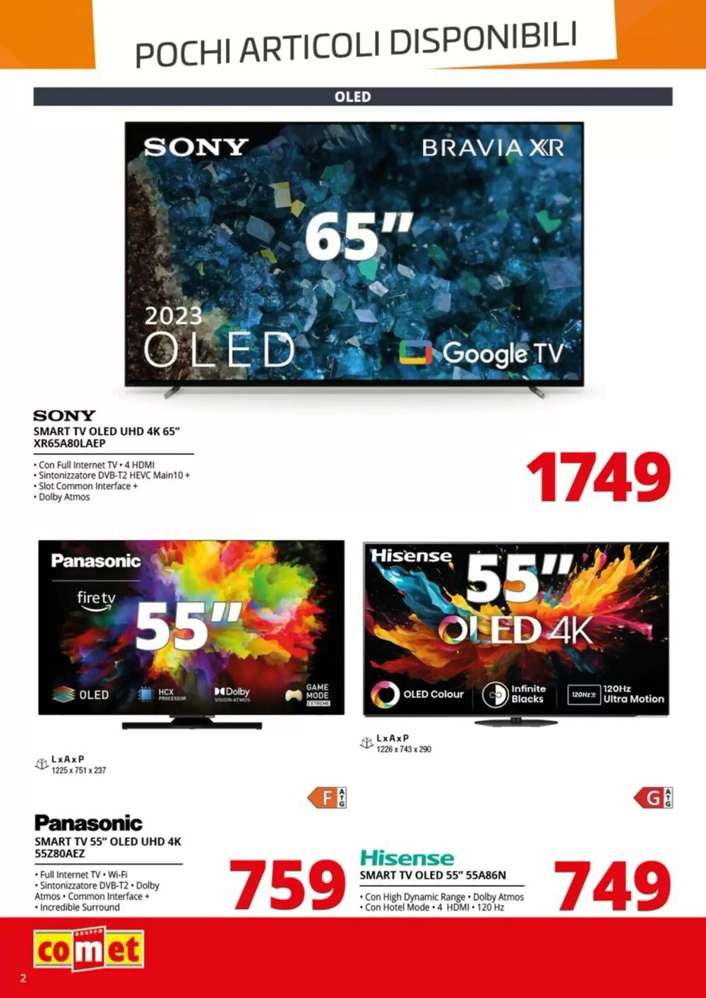 Volantino promozionale Comet  valide dal 09/01/2026 - Pagina 2.