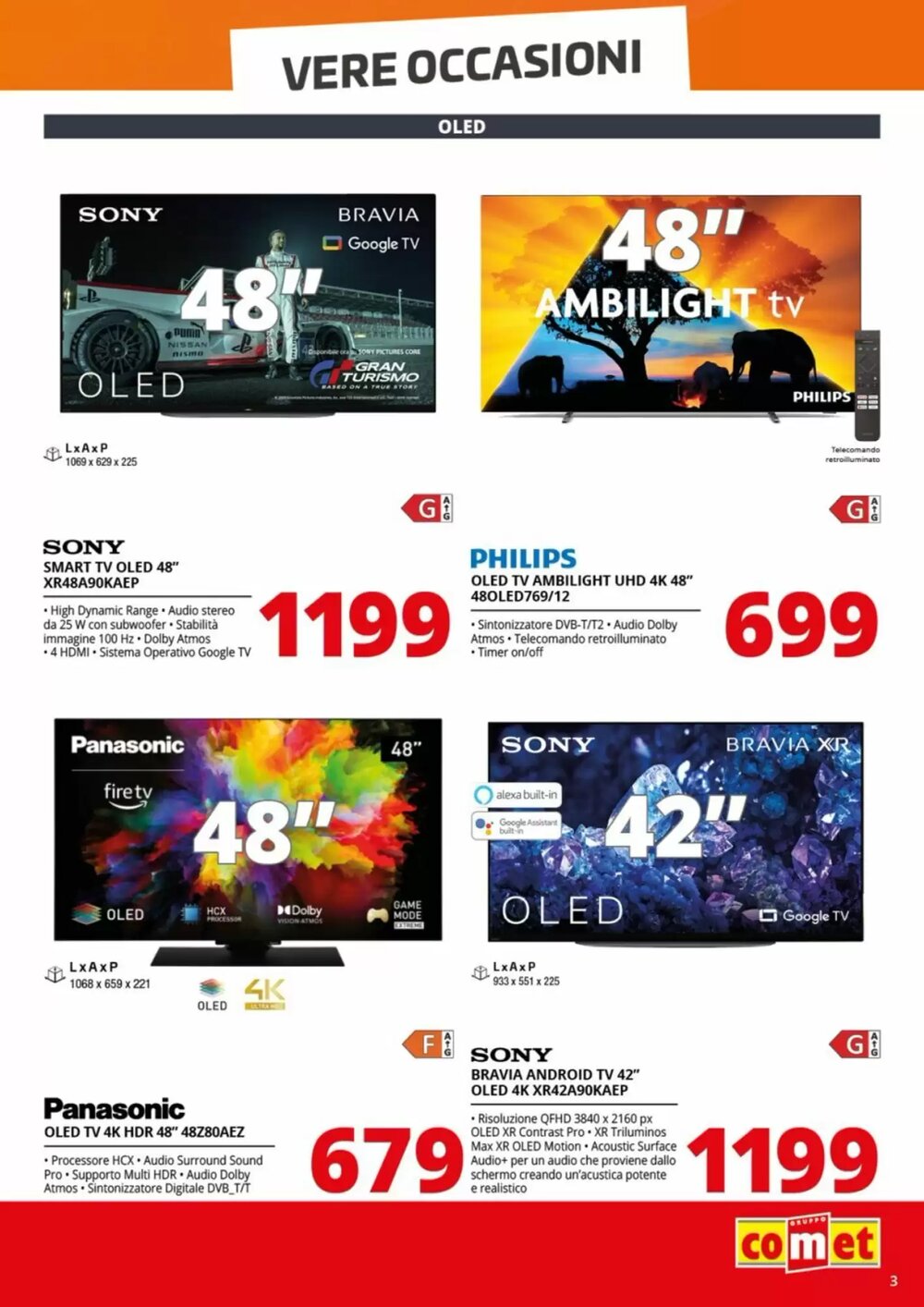 Volantino promozionale Comet  valide dal 09/01/2026 - Pagina 3.