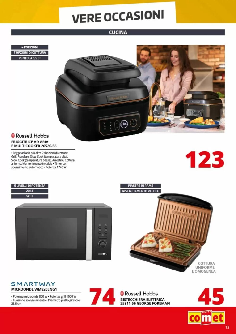 Volantino promozionale Comet  valide dal 09/01/2026 - Pagina 13.