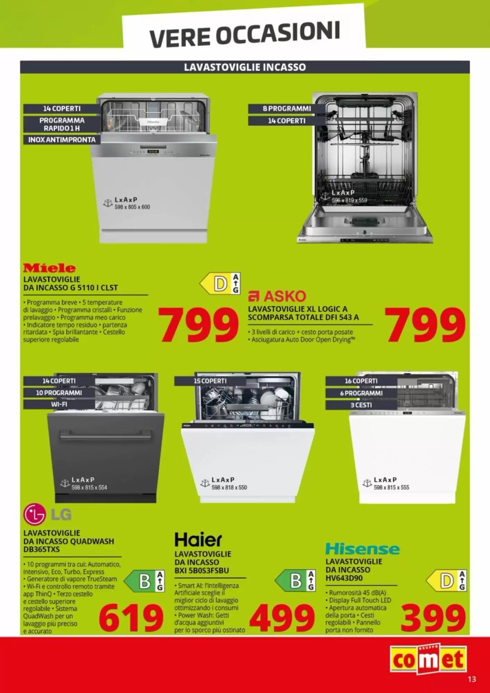 Volantino promozionale Comet  valide dal 09/01/2026 - Pagina 13.