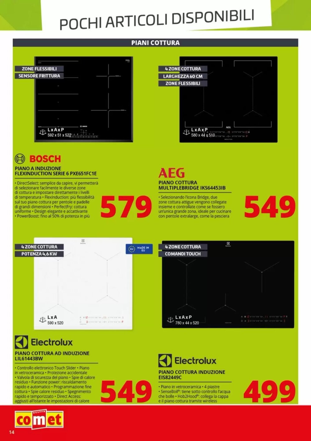 Volantino promozionale Comet  valide dal 09/01/2026 - Pagina 14.