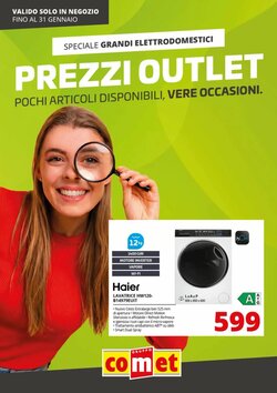 Volantino promozionale Comet  valide dal 09/01/2026 - Pagina 1.