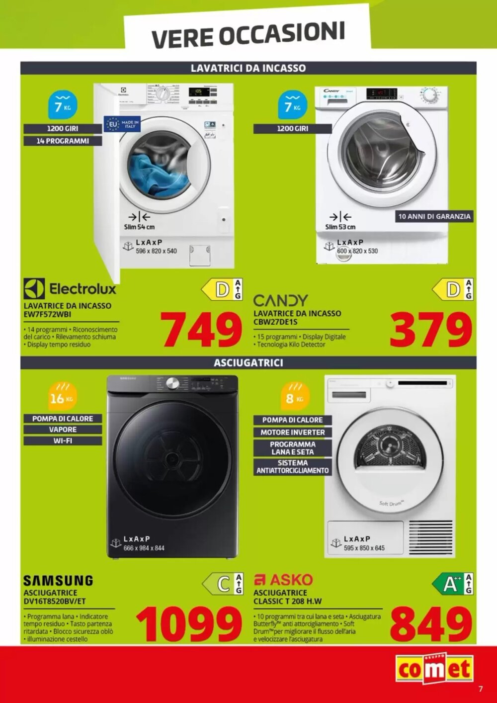 Volantino promozionale Comet  valide dal 09/01/2026 - Pagina 7.