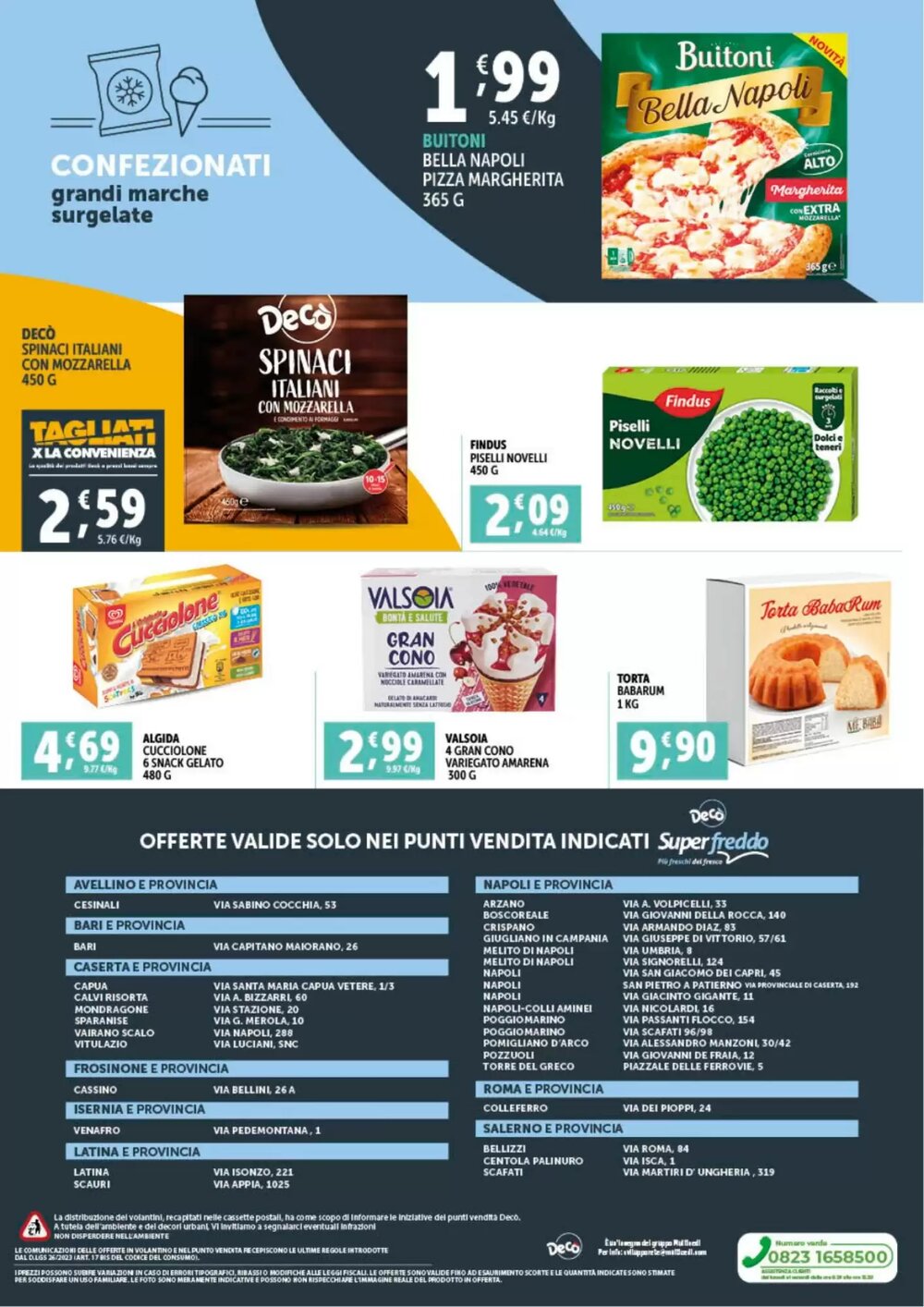 Volantino promozionale Deco Superfreddo  valide dal 09/01/2026 - Pagina 8.