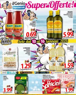 Volantino promozionale Il Genio Supermercato  valide dal 10/01/2026 - Pagina 1.