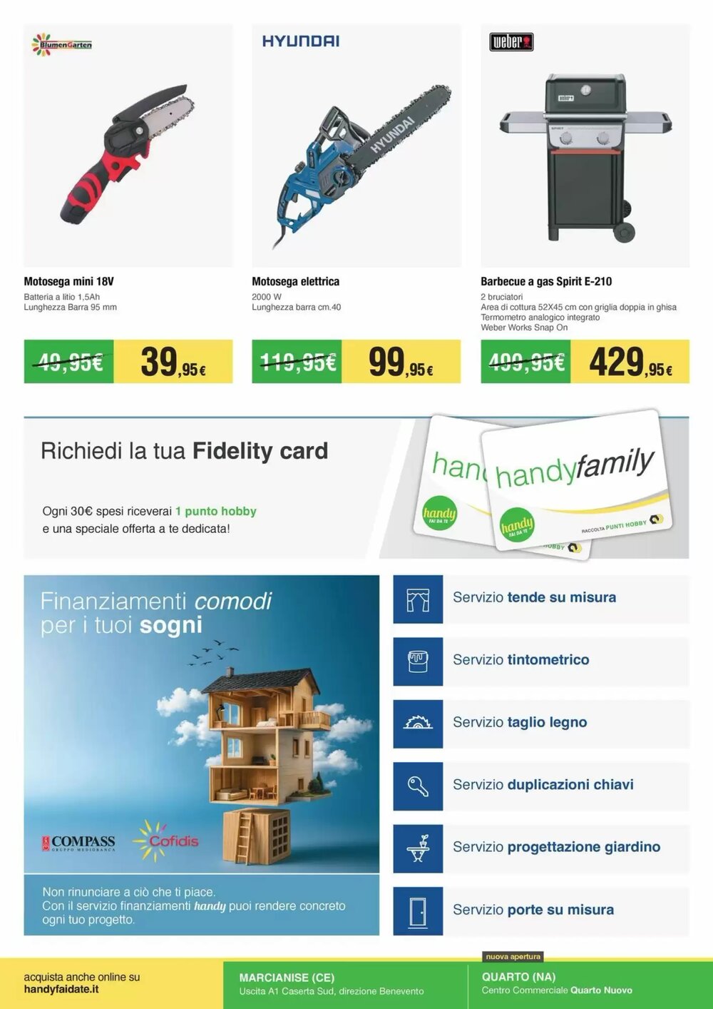 Volantino promozionale Handy fai da te  valide dal 10/01/2026 - Pagina 8.