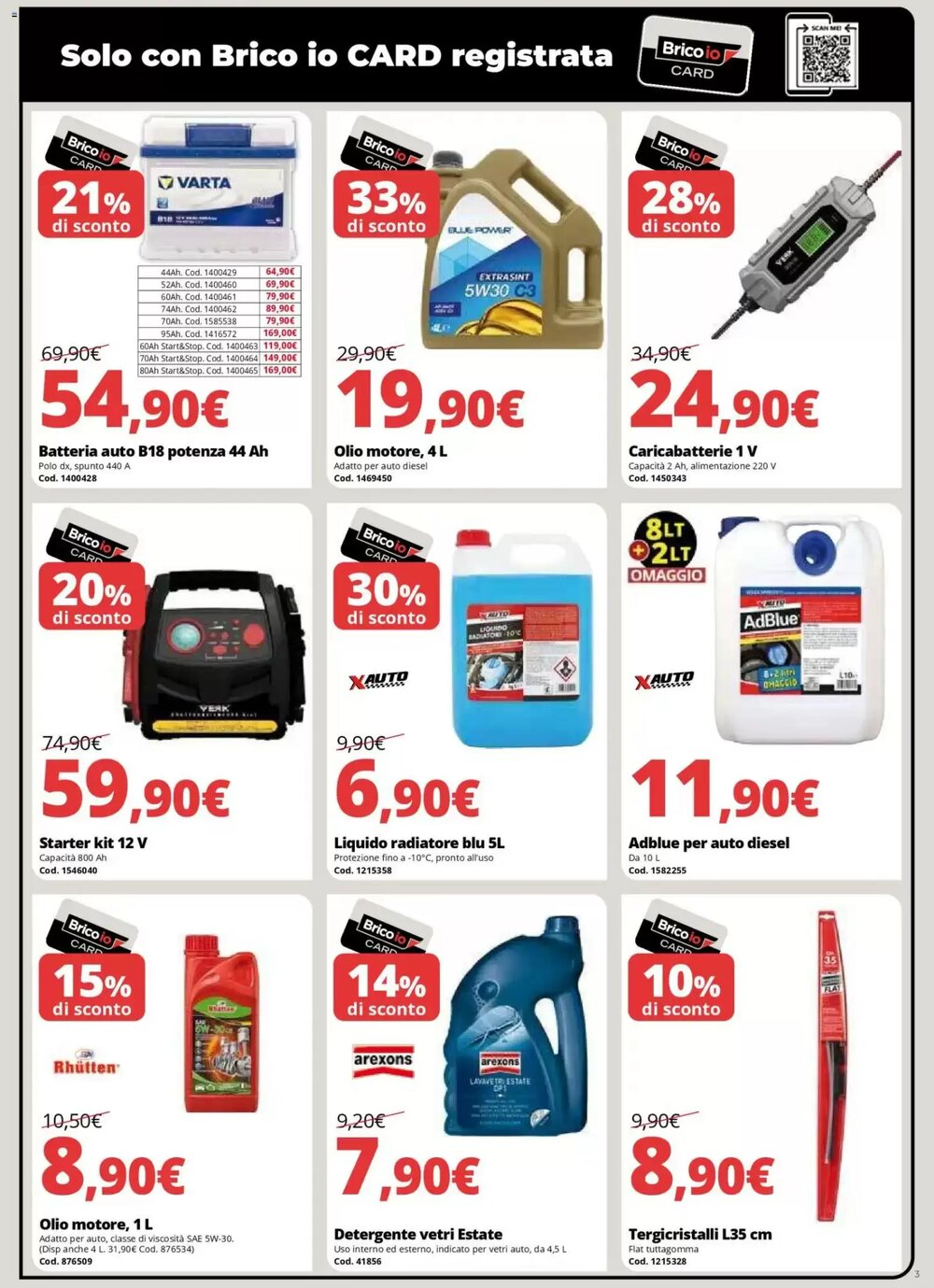 Volantino promozionale Brico Io  valide dal 11/01/2026 - Pagina 3.