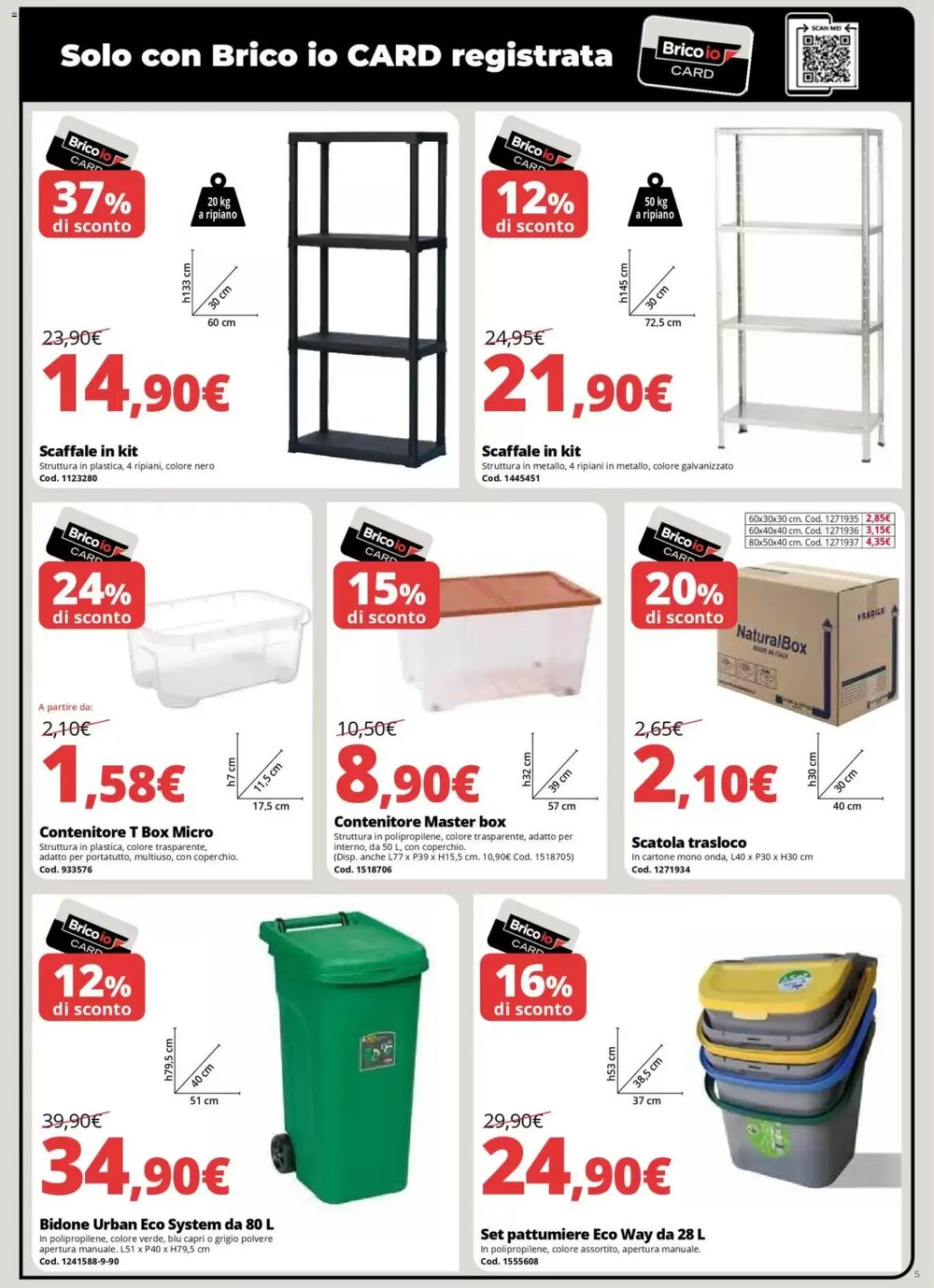 Volantino promozionale Brico Io  valide dal 11/01/2026 - Pagina 5.