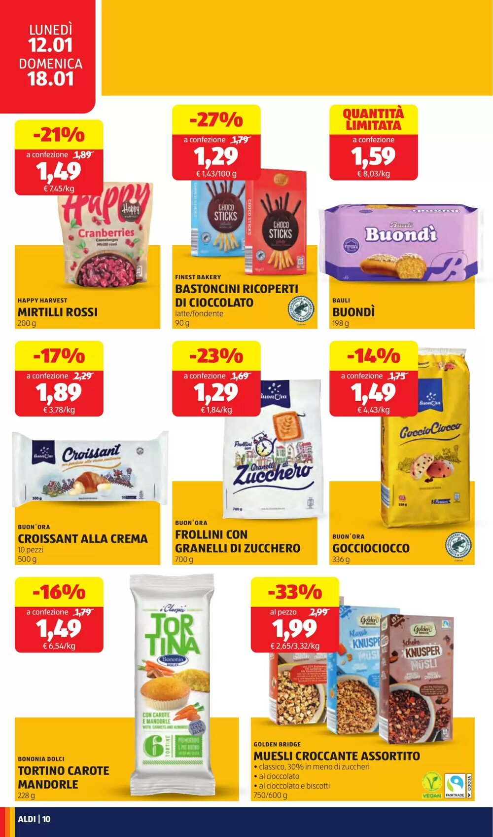 Volantino promozionale ALDI  valide dal 12/01/2026 - Pagina 12.