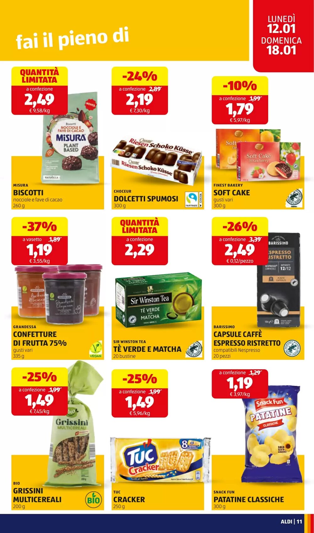 Volantino promozionale ALDI  valide dal 12/01/2026 - Pagina 13.