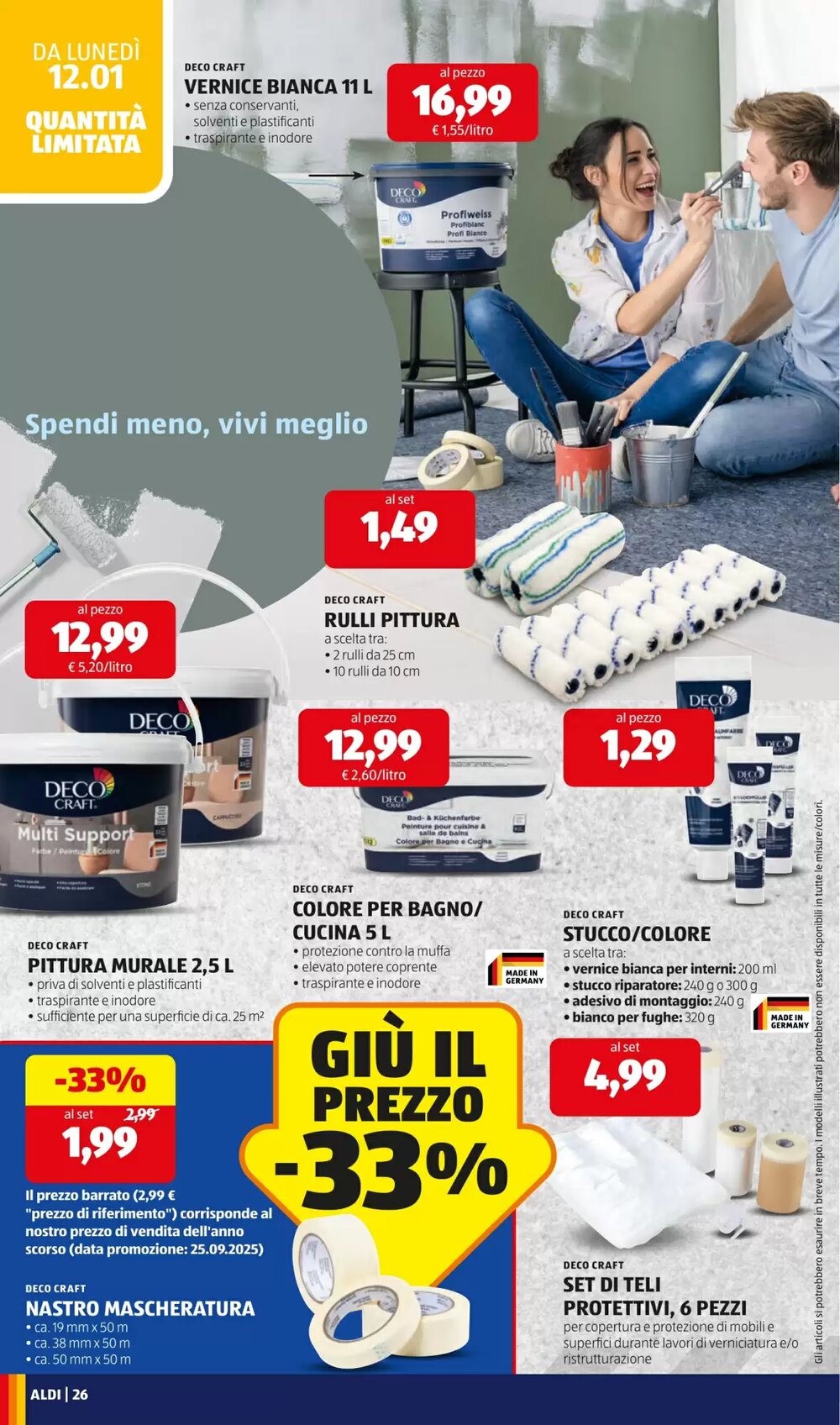 Volantino promozionale ALDI  valide dal 12/01/2026 - Pagina 28.