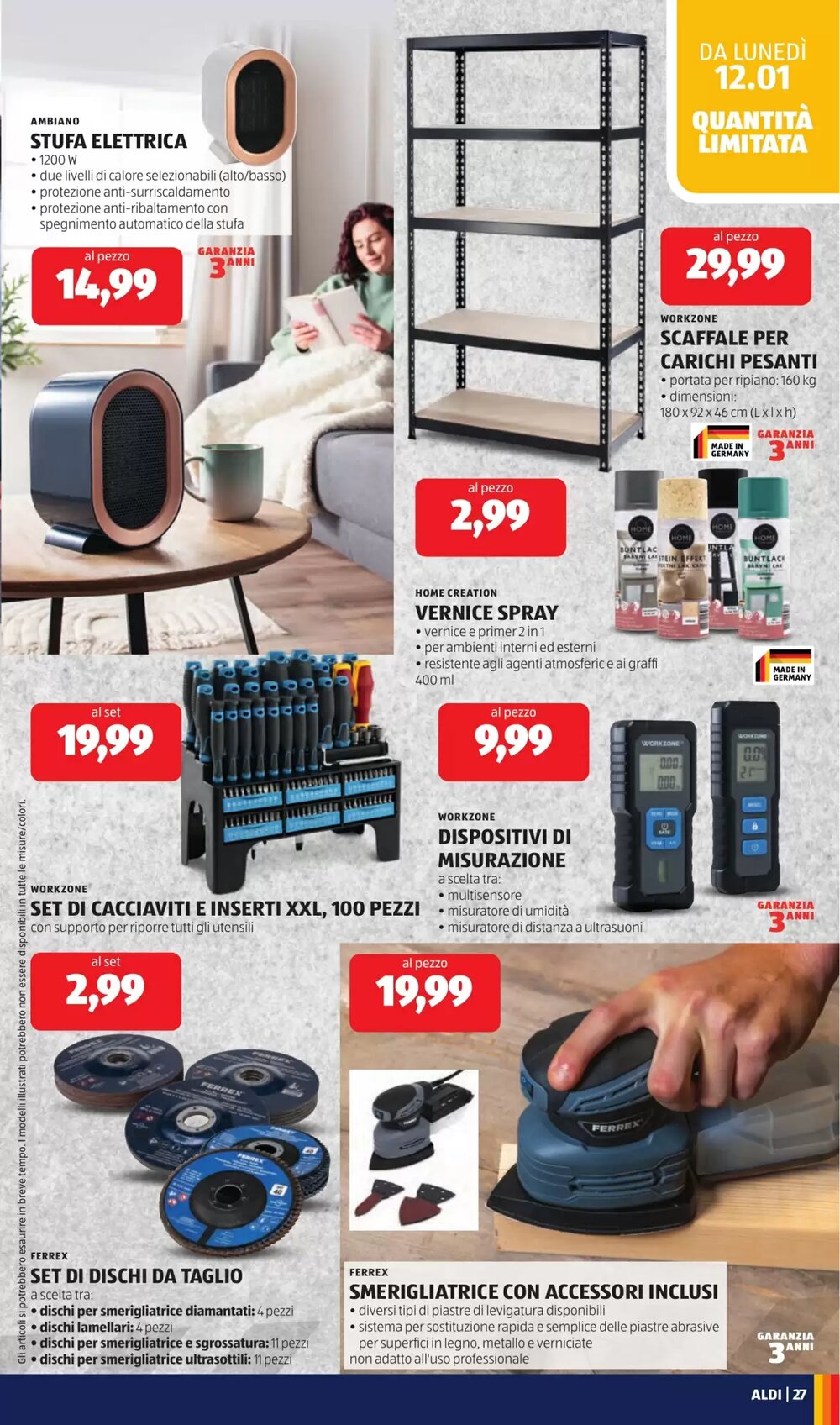 Volantino promozionale ALDI  valide dal 12/01/2026 - Pagina 29.