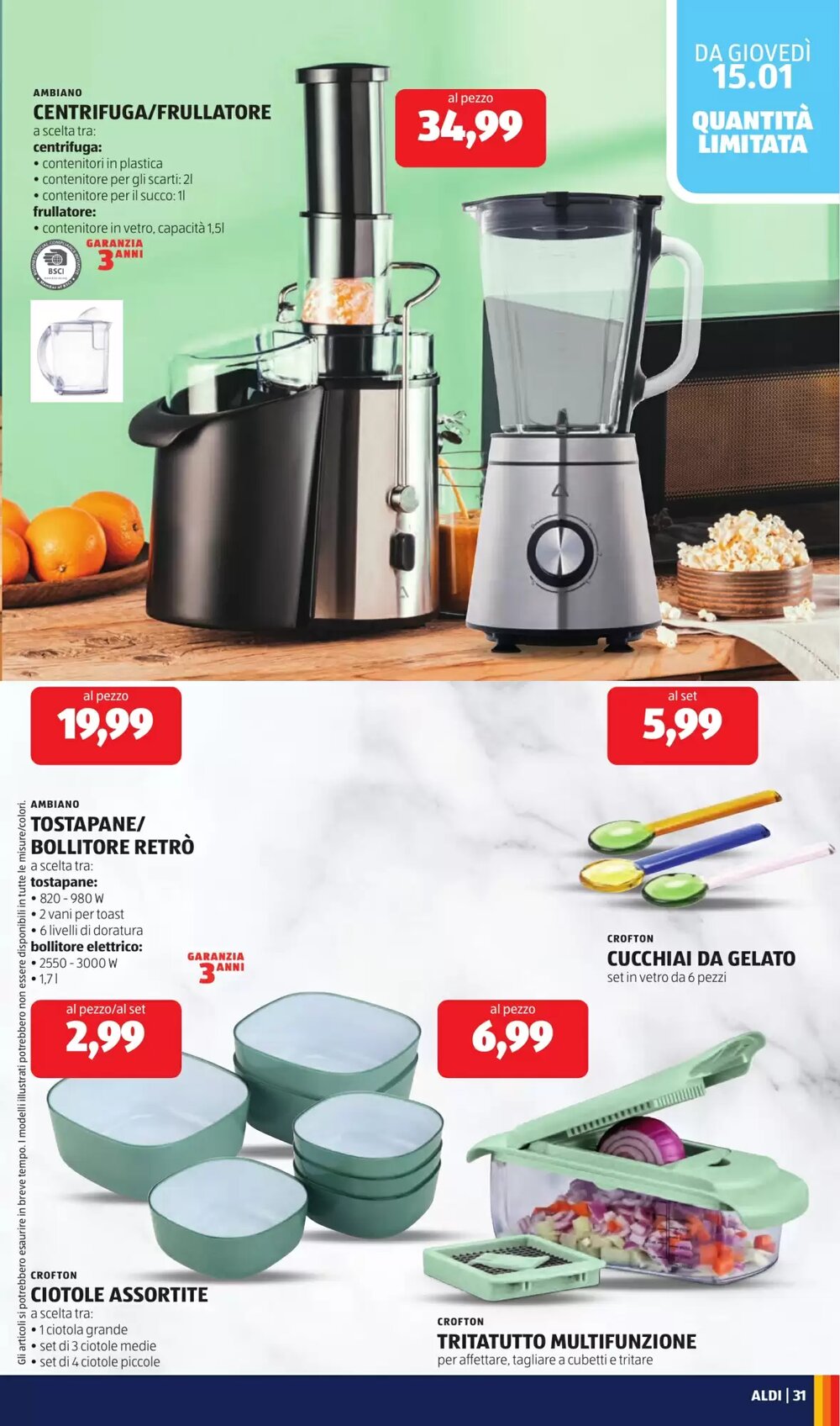 Volantino promozionale ALDI  valide dal 12/01/2026 - Pagina 33.