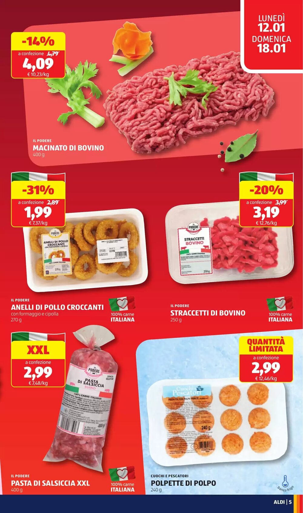 Volantino promozionale ALDI  valide dal 12/01/2026 - Pagina 7.