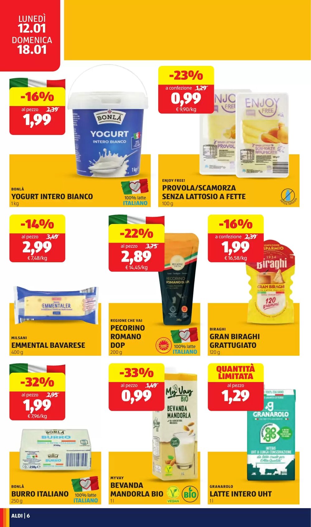Volantino promozionale ALDI  valide dal 12/01/2026 - Pagina 8.