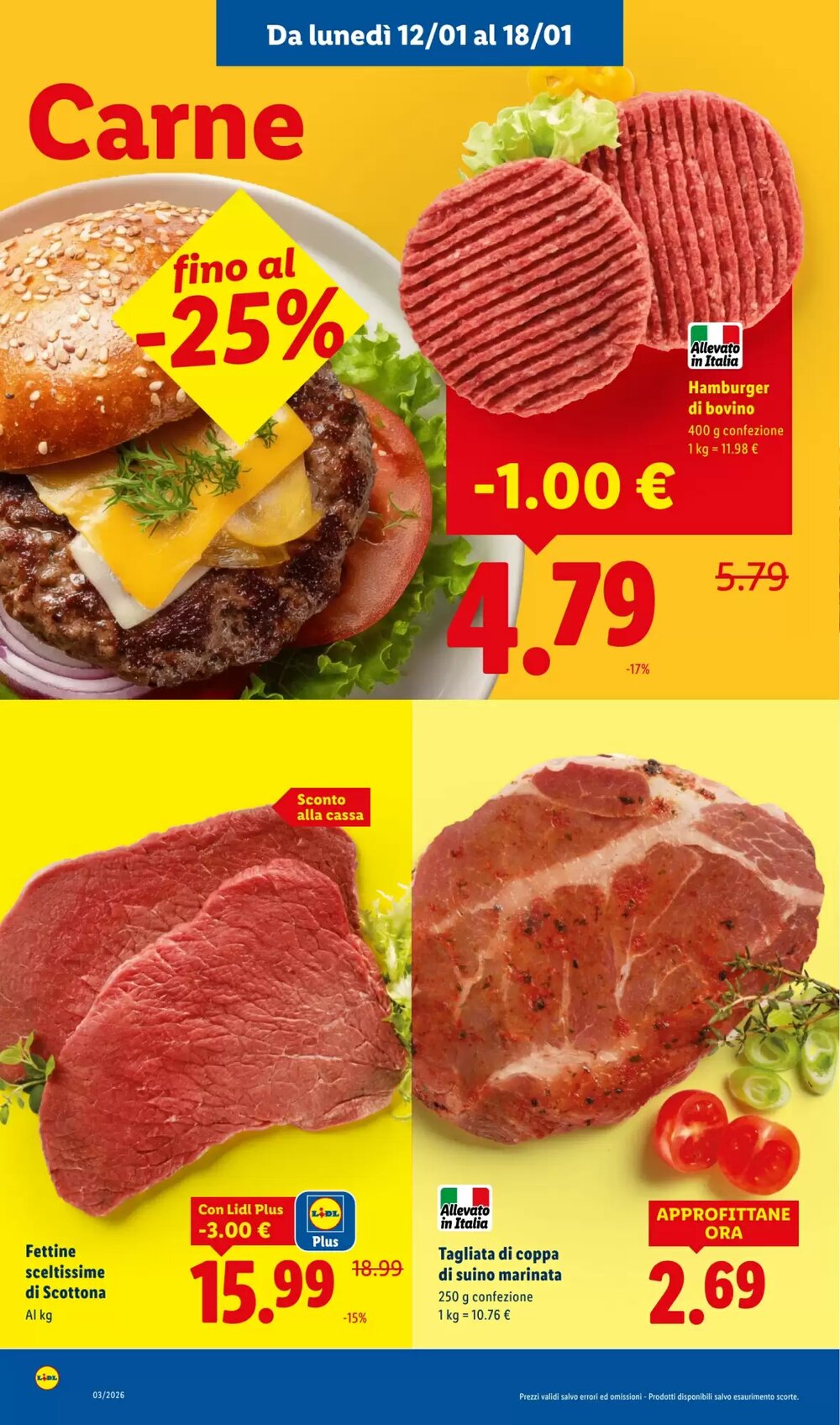 Volantino promozionale Lidl  valide dal 12/01/2026 - Pagina 4.