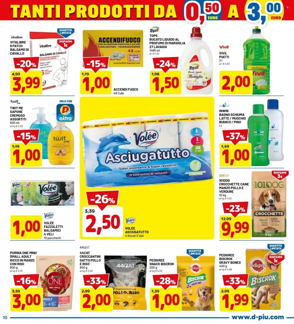 Volantino promozionale DPiù  valide dal 12/01/2026 - Pagina 10.