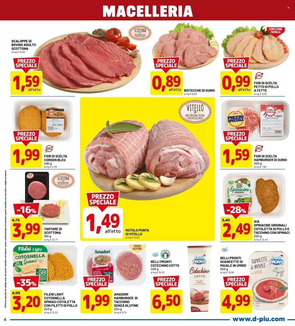 Volantino promozionale DPiù  valide dal 12/01/2026 - Pagina 4.