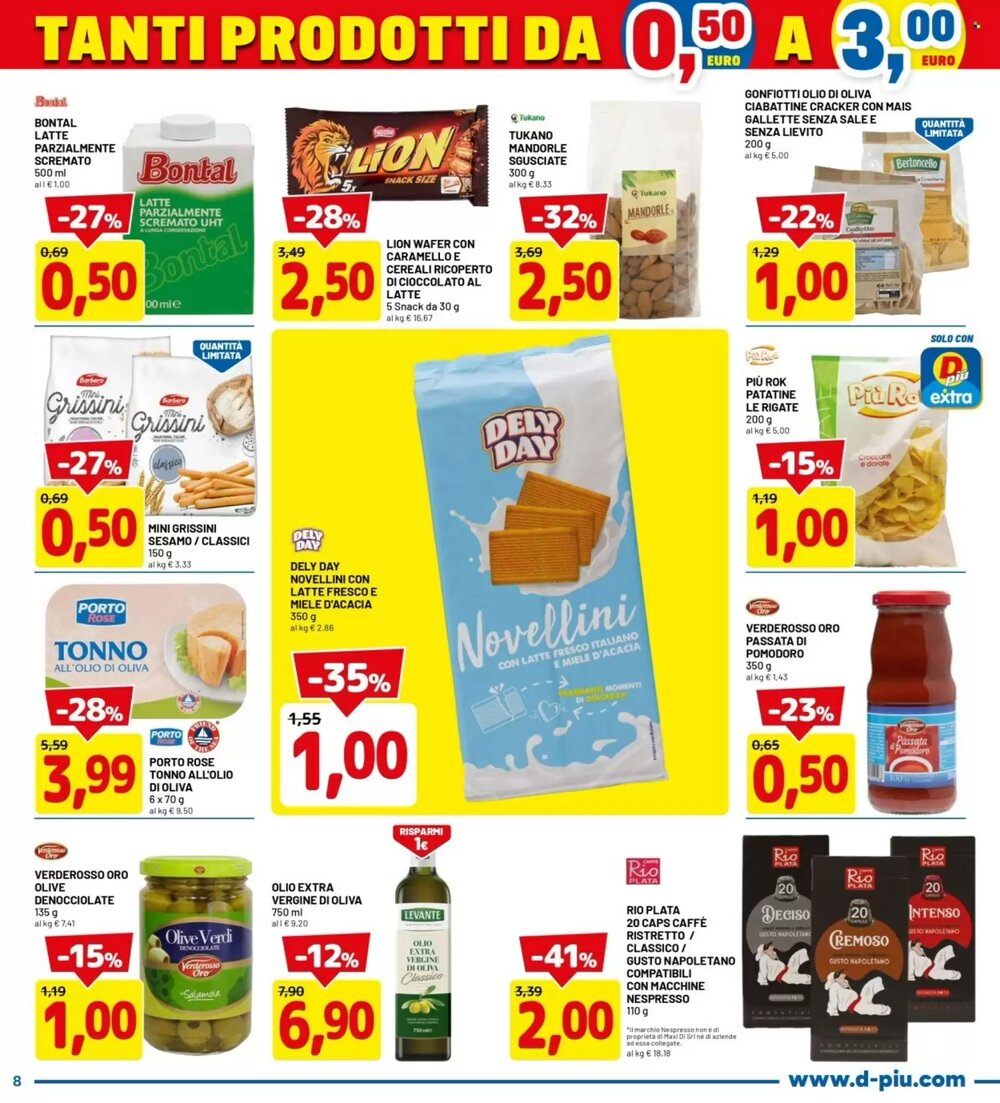 Volantino promozionale DPiù  valide dal 12/01/2026 - Pagina 8.