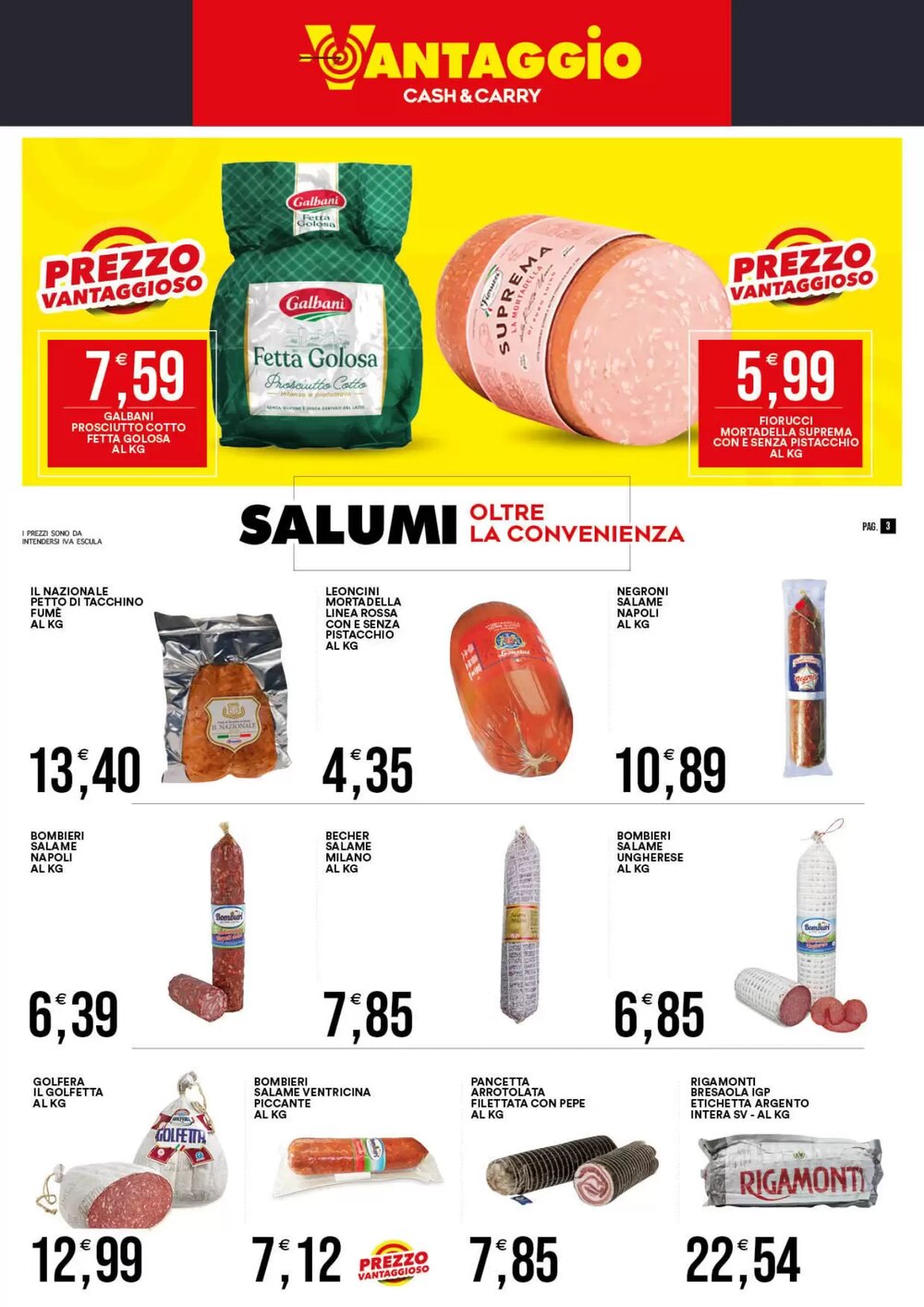 Volantino promozionale Vantaggio Cash&Carry  valide dal 12/01/2026 - Pagina 3.