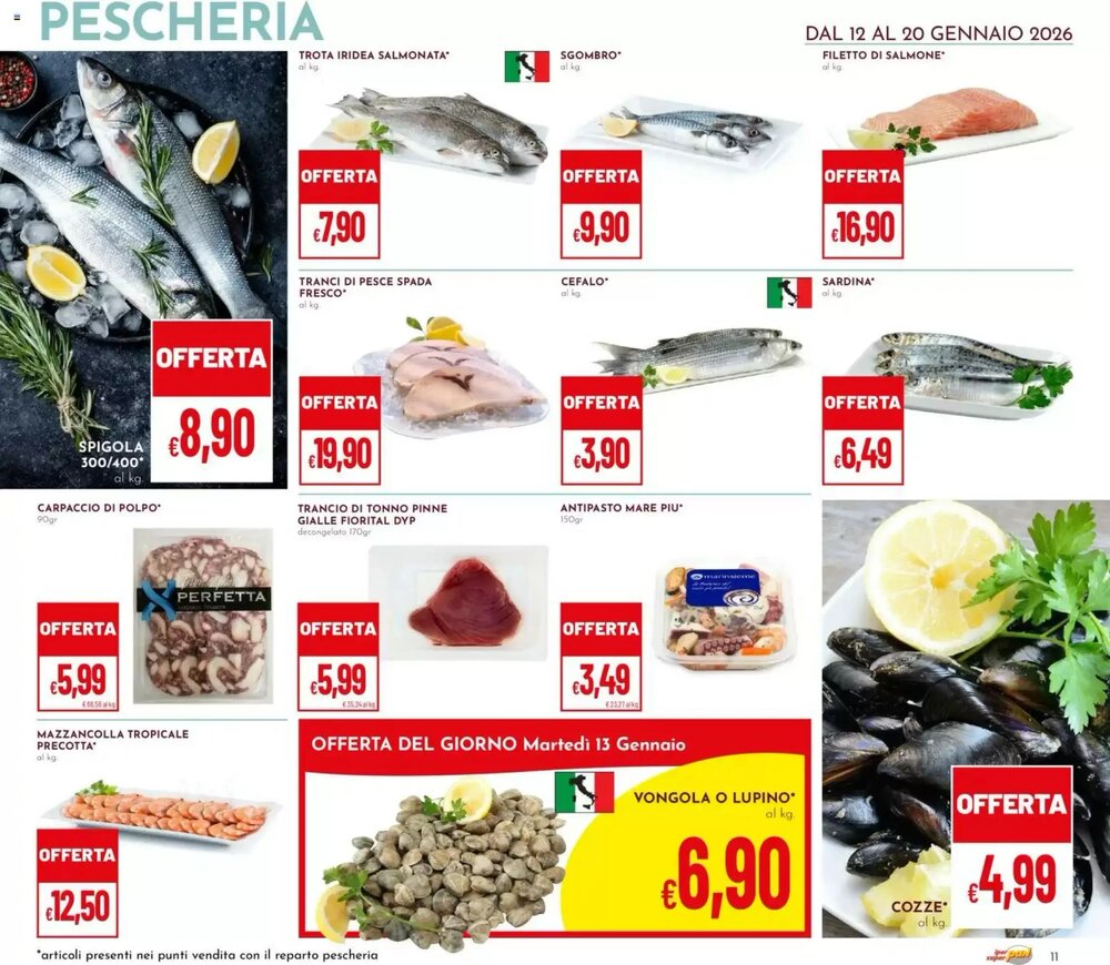 Volantino promozionale Pan  valide dal 12/01/2026 - Pagina 11.