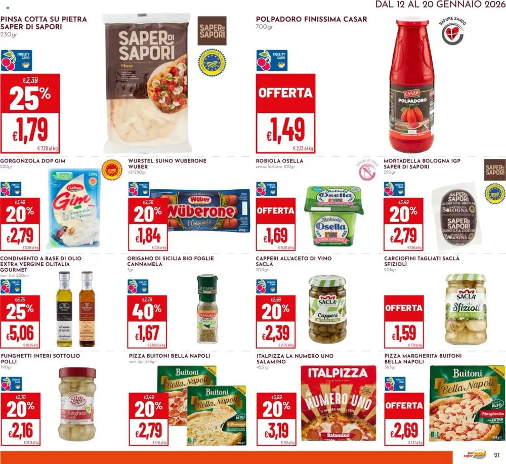 Volantino promozionale Pan  valide dal 12/01/2026 - Pagina 21.