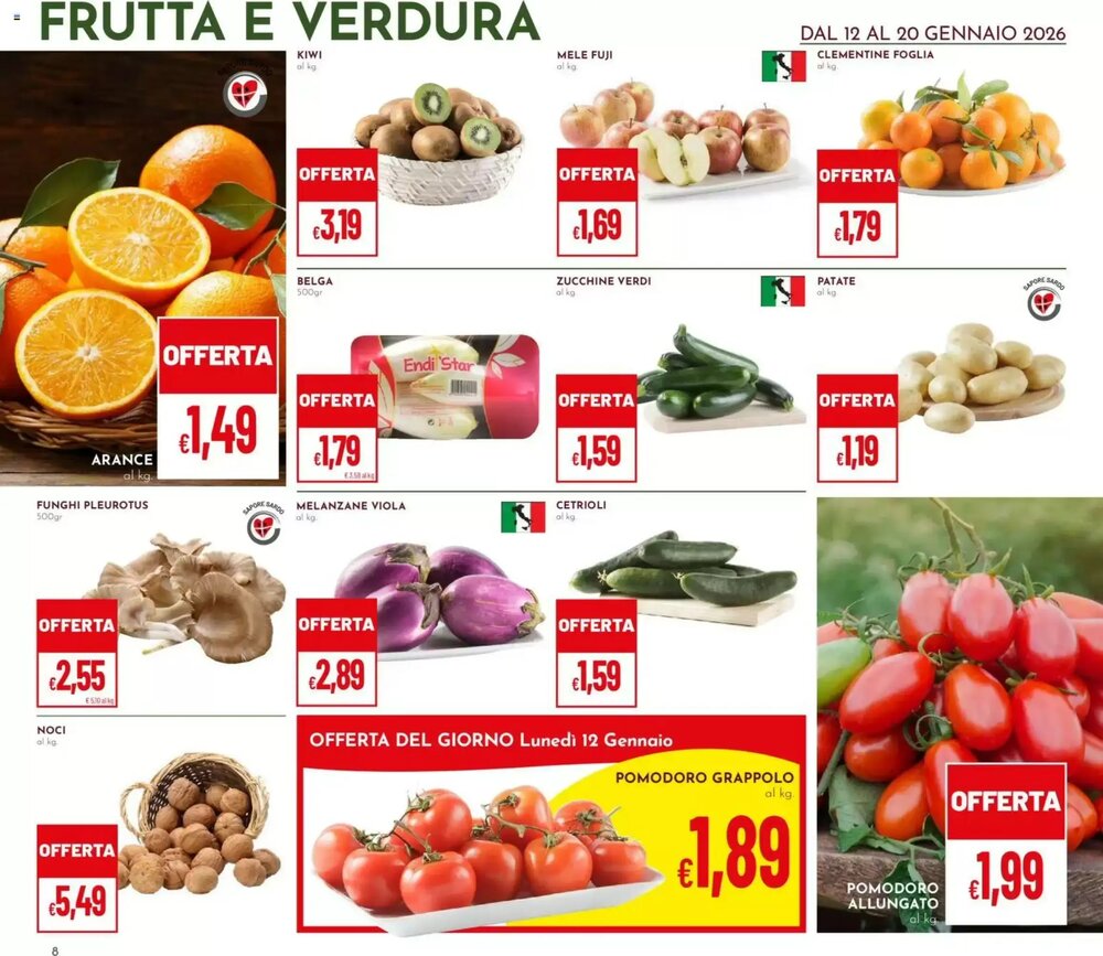 Volantino promozionale Pan  valide dal 12/01/2026 - Pagina 8.