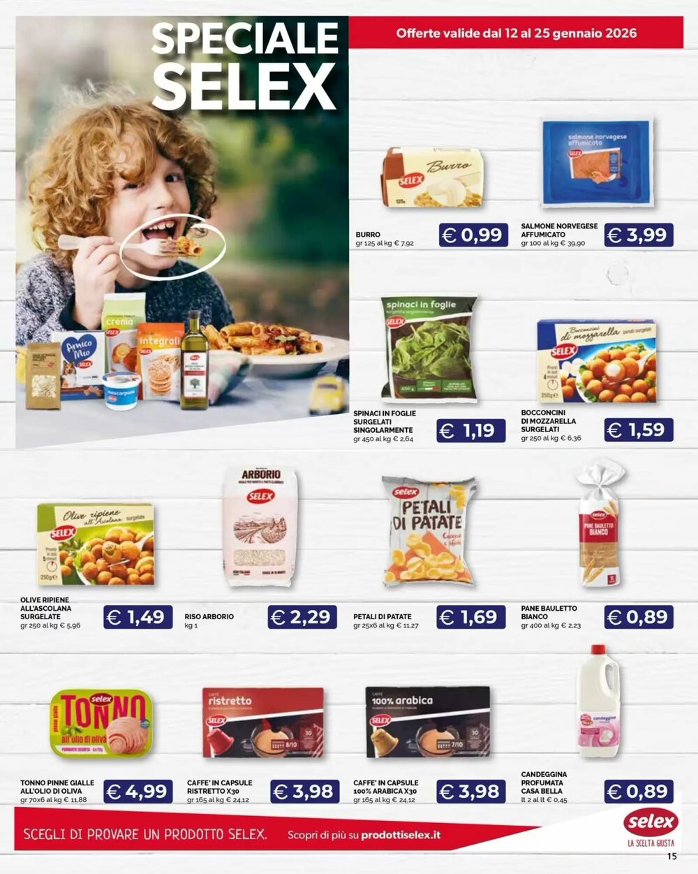 Volantino promozionale Maxisconto  valide dal 12/01/2026 - Pagina 15.