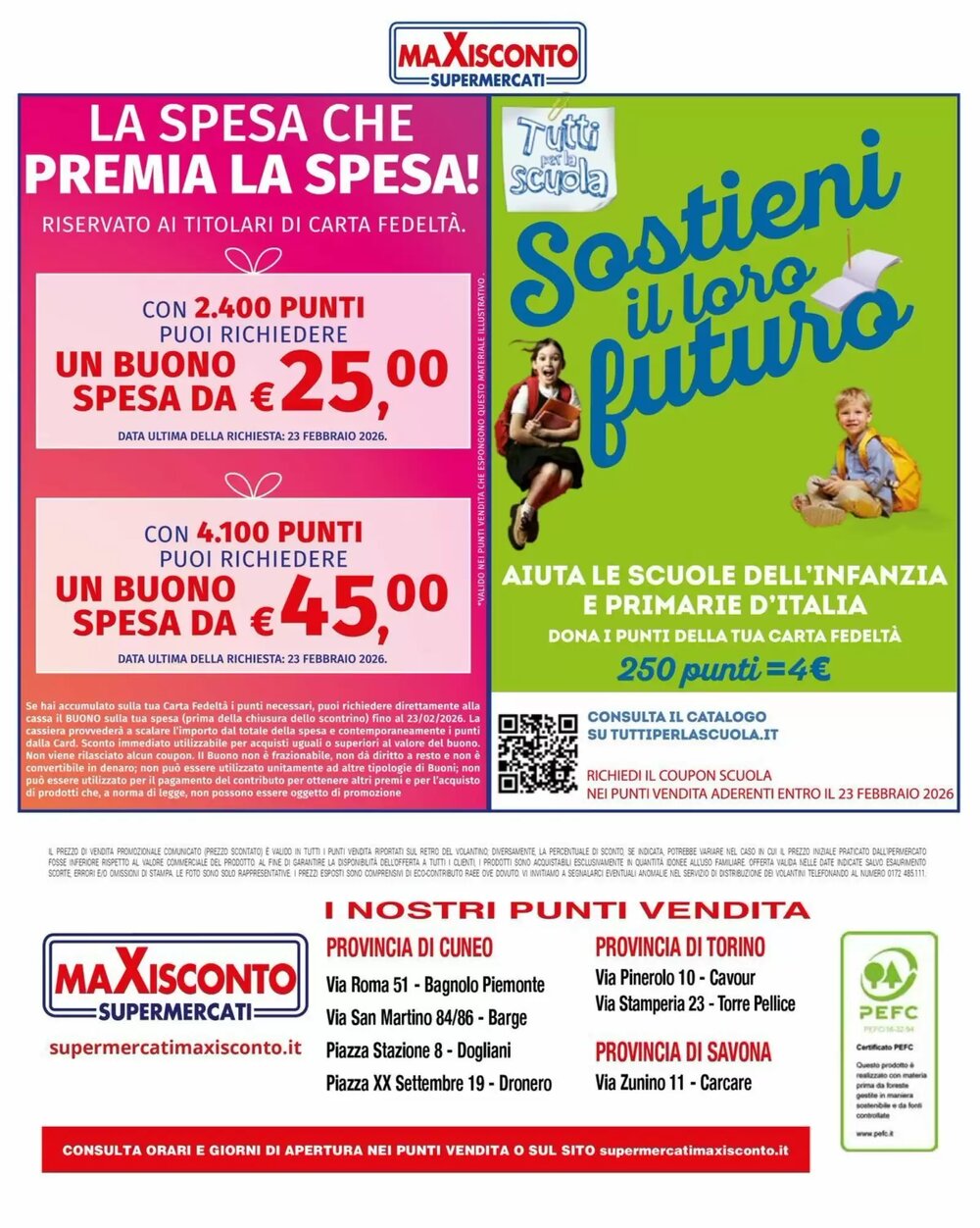Volantino promozionale Maxisconto  valide dal 12/01/2026 - Pagina 16.