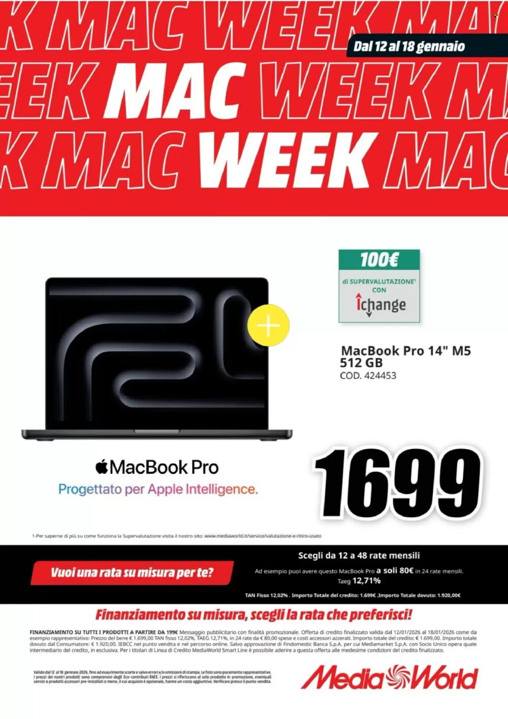 Volantino promozionale MediaWorld  valide dal 12/01/2026 - Pagina 3.