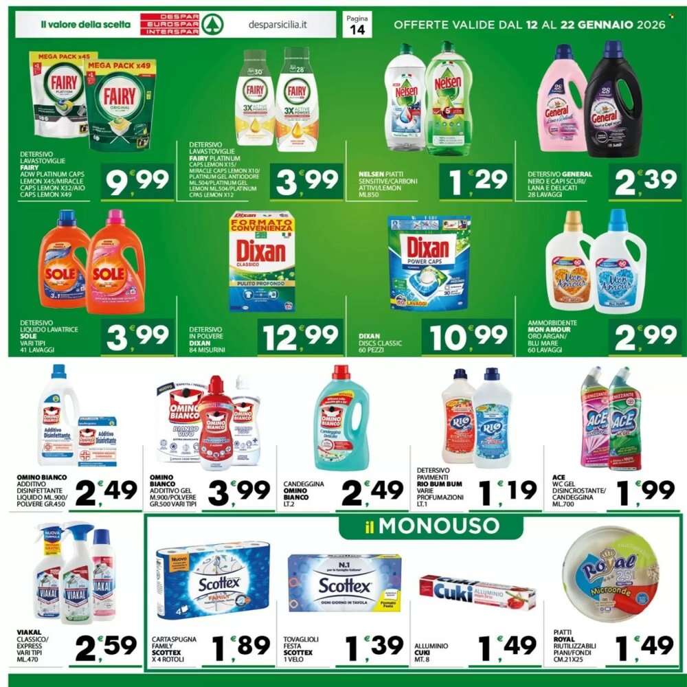 Volantino promozionale Despar Sicilia  valide dal 12/01/2026 - Pagina 14.